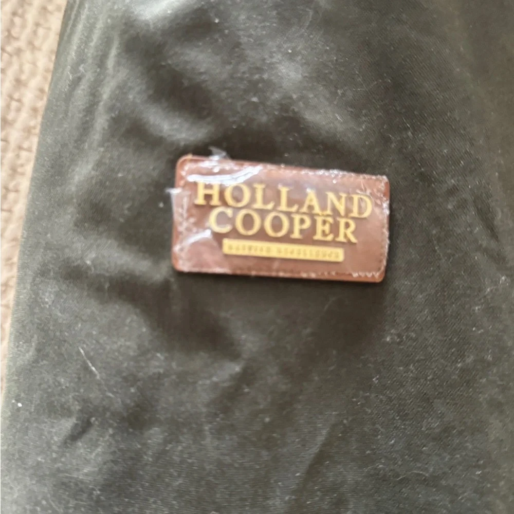 Holland Cooper New Green Waxed Parka - Picture 13 of 17